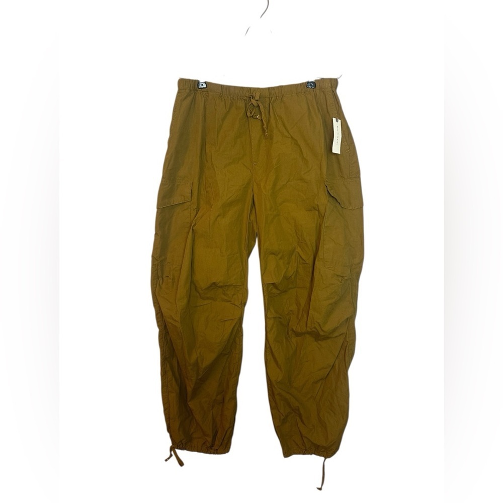 NWT Anthropologie Pilcro Pull-On Parachute Pants Bronze S - Picture 2 of 11
